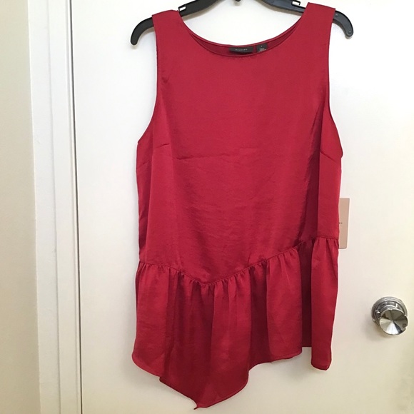 Halogen Asymmetrical Ruffle Top - Picture 8 of 8